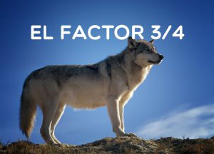 El factor 3/4 en la naturaleza