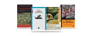 Libros en Amazon sobre decrecimiento